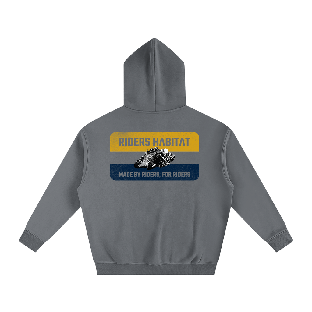 Oversized Grey Paddock Hoodie